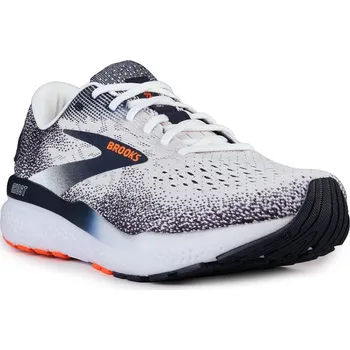 Pánská běžecká obuv Brooks Ghost 16 M 1104181D130 - white/peacoat/orange 42,5