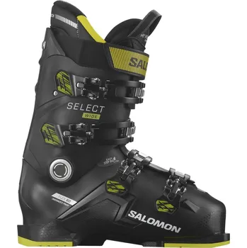 Sjezdové boty Salomon Select 80 Wide Black/Acid Green/Beluga 290/295
