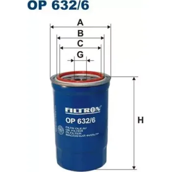 Olejový filtr FILTRON Olejový filtr OP 632/6
