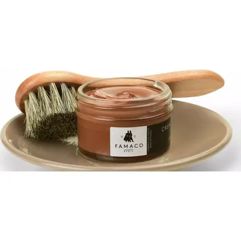 Pleťový krém Famaco Krém na boty 50ml Hnědá London clair