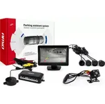 AMIO asistenty parkování TFT01 4,3` s kamerou CAM-315 LED, 4-senzorové černé