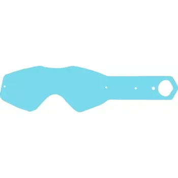 Příslušenství k helmě na motorku odtrhávací slída plexi pro brýle SPY řady KLUTCH/WHIP, Q-TECH (10 vrstev v balení, čiré)