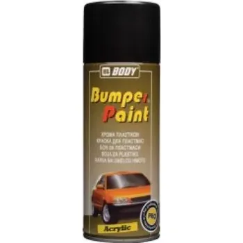 Barva ve spreji HB BODY bumper paint - barva na plasty ve spreji světle šedý 01 400ml