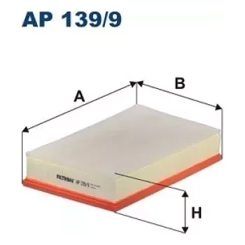 Vzduchový filtr FILTRON Vzduchový filtr AP 139/9