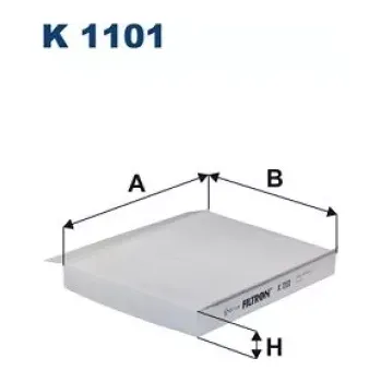 Kabinový filtr FILTRON Kabinový filtr K 1101