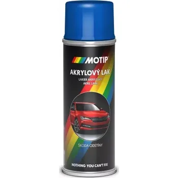 Silikonový sprej MOTIP Škoda modrá iris 200ml