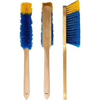 Mycí kartáč na vozidlo 4CARS Auto kartáč dřevěný