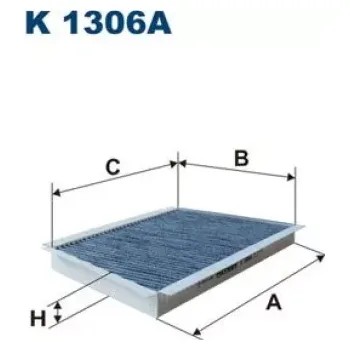 Kabinový filtr FILTRON Kabinový filtr K 1306A