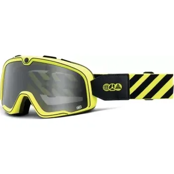 Příslušenství k helmě na motorku S100 brýle BARSTOW THE ARSENALE, 100% - USA (kouřové plexi)