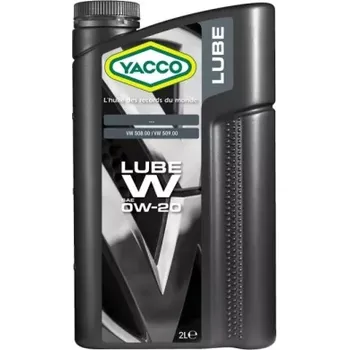 Motorový olej YACCO LUBE W 0W20 2L