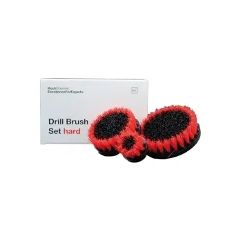 Koch Chemie Drill Brush Set hard -Set 3ks Tvrdých kartáčků do AKU vrtačky