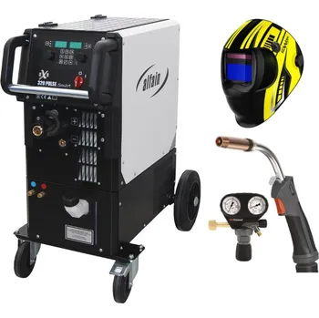 Svářečka ALFA IN aXe 320 PULSE SMART H2O AL + hořák + ventil + kukla