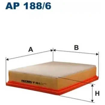 Vzduchový filtr FILTRON Vzduchový filtr AP 188/6