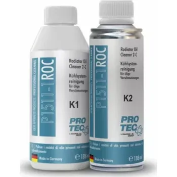aditivum PROTEC PRO-TEC RADIATOR OIL CLEANER K1+K2 - Čistič chladicího sys. od oleje K1 + K2 188+188ml
