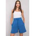BASIC FEEL GOOD Bavlněné dámské šortky tmavě modré Velikost: M