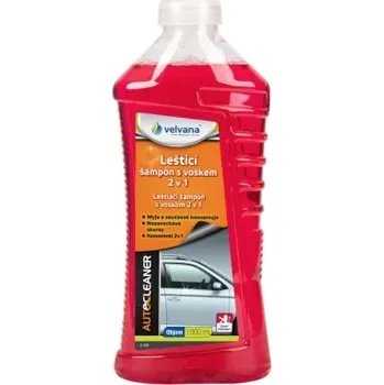 Autošampón VELVANA LEŠTICÍ ŠAMPON S VOSKEM 2V1 1L