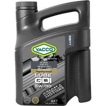Motorový olej YACCO LUBE GDI 5W-30 4L