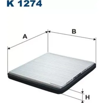 Kabinový filtr FILTRON Kabinový filtr K 1274