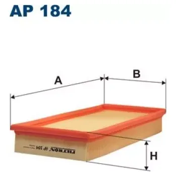 Vzduchový filtr FILTRON Vzduchový filtr AP 184