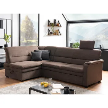 Sedací souprava Rohová sedací souprava PERSA Levý roh - s rozkládáním a s úložným prostorem