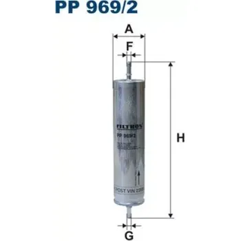 Palivový filtr BOSCH MANN FILTER Palivový filtr PP 969/2