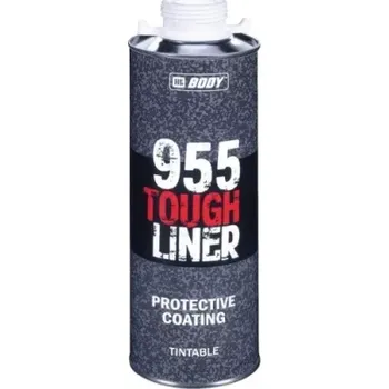 Odrezovač HB BODY 955 TOUGH LINER - 2K POLYURETAN TEXTURA bílý, tónovatelný 600ML