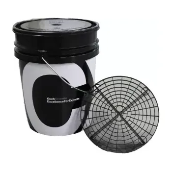 Koch Chemie Detailing Bucket Set - Detailingový kyblík s ochrannou vložkou a víkem