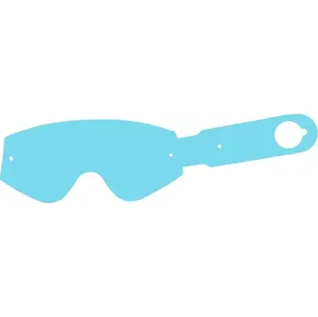 Příslušenství k helmě na motorku strhávací fólie plexi pro brýle HZ, Q-TECH (10 vrstev v balení, čiré)