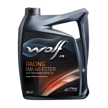 Motorový olej WOLF RACING 0W-40 ESTER 5L