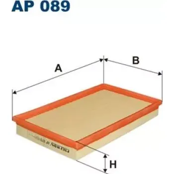 Filtr do auta FILTRON Vzduchový filtr AP 089