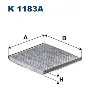 Kabinový filtr FILTRON Kabinový filtr K 1183A