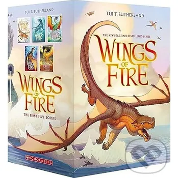 Wings Of Fire Boxset Books 1-5 - Tui T. Sutherland Scholastic