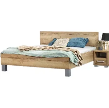 Postel Dřevěná postel Lerici 200x90 Dub bardolino