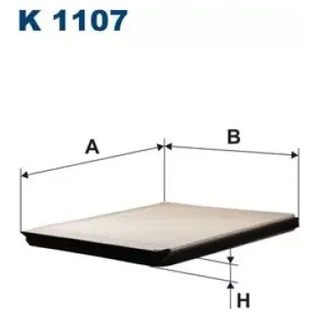 Kabinový filtr FILTRON Kabinový filtr K 1107