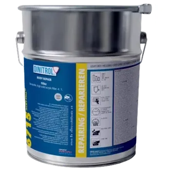 DINITROL 6715 ACRYFILL světle šedý 4L