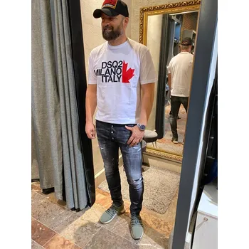 Pánské tričko DSQUARED2 DSQ2 MILANO T-SHIRT Velikost: XXL