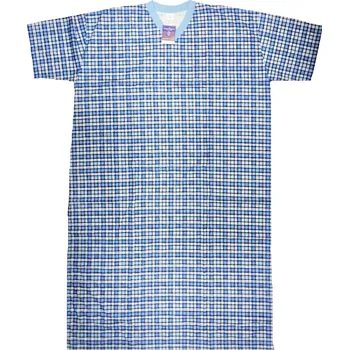 Pánská noční košile s krátkým rukávem - v nadměrné velikosti 3527