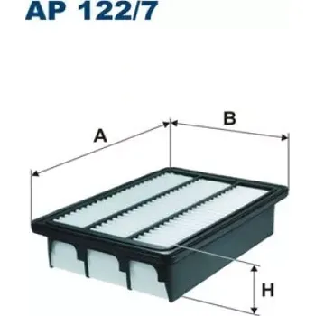 Vzduchový filtr FILTRON Vzduchový filtr AP 122/7