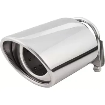 Koncovka výfuku 4CARS Koncovka výfuku, nerezová ocel, oválná, 117 x 90mm