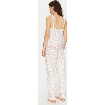 Dámské pyžamo LAUREN RALPH LAUREN Pyžamo ILN72408 Écru Regular Fit S