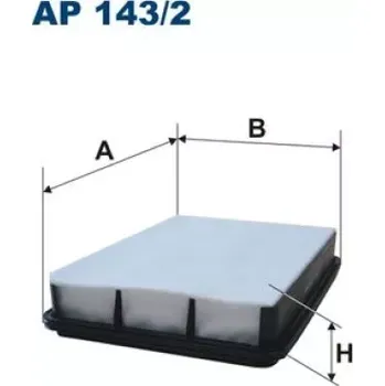 Vzduchový filtr FILTRON Vzduchový filtr AP 143/2