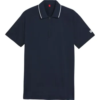 Pánská polokošile Wilson Team Seamless Polo 2.0 Navy Oblečení pánské: L