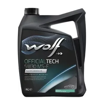 Motorový olej WOLF OFFICIALTECH 5W-30 MS-F 4L