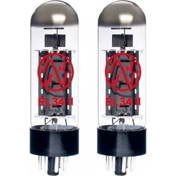 Elektronická součástka JJ Electronic elektronky EL34 II Matched pair Varianta: S protokolem