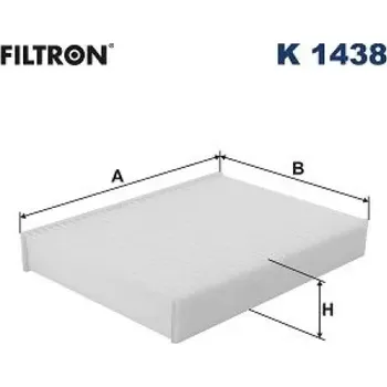 Kabinový filtr FILTRON Kabinový filtr K 1438