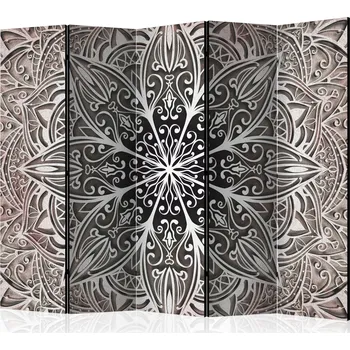 Paraván Paraván - Peří (růžové) II Velikost: 225x172 cm, Provedení: Jednostranný