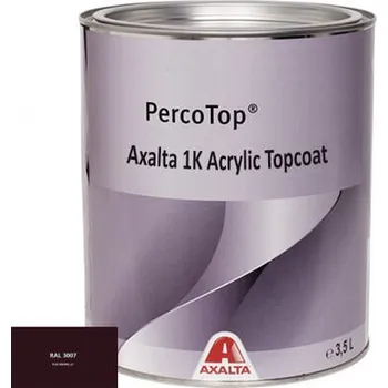 barva na kov Akrylátová 1K barva Axalta RAL 3007 5°lesku stupeň lesku Mat