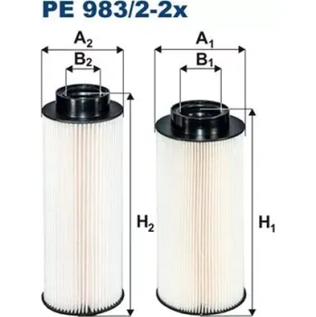 Palivový filtr FILTRON Palivový filtr PE 983/2-2x