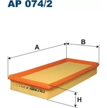 Vzduchový filtr FILTRON Vzduchový filtr AP 074/2
