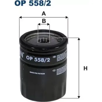 Filtr do auta FILTRON Olejový filtr OP 558/2